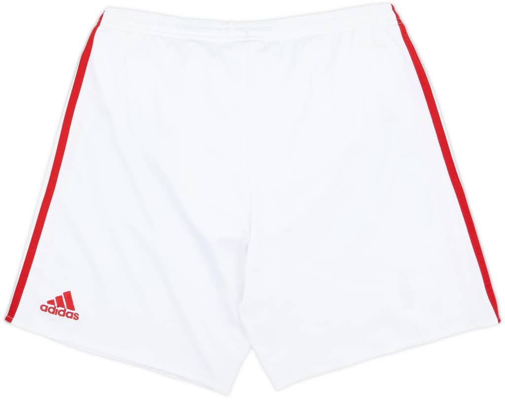2017-18 Benfica Home Shorts - 9/10 - (M)