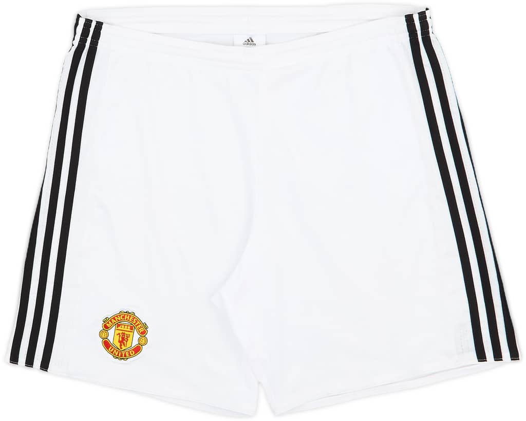 2017-18 Manchester United Home Shorts - 7/10 - (S)