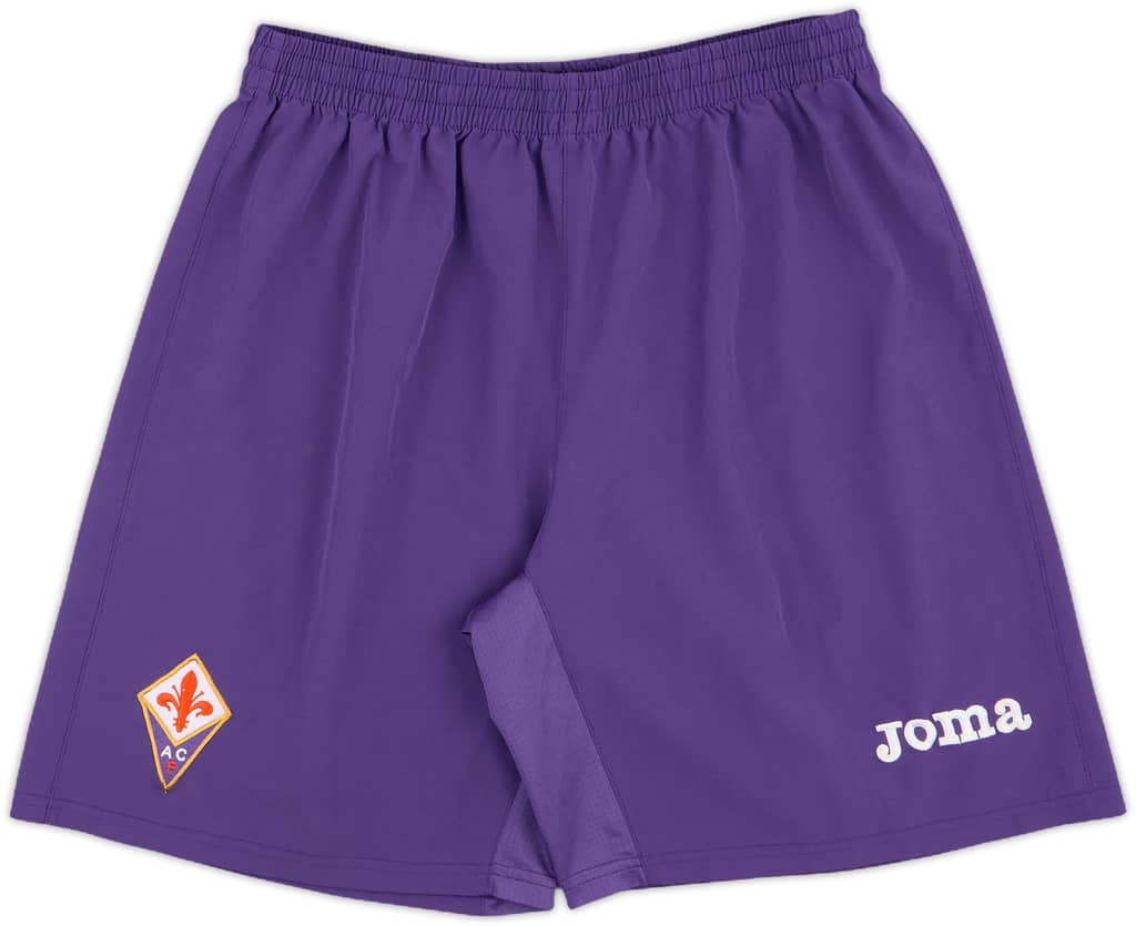 2013-14 Fiorentina Home Shorts - 7/10 - (M)