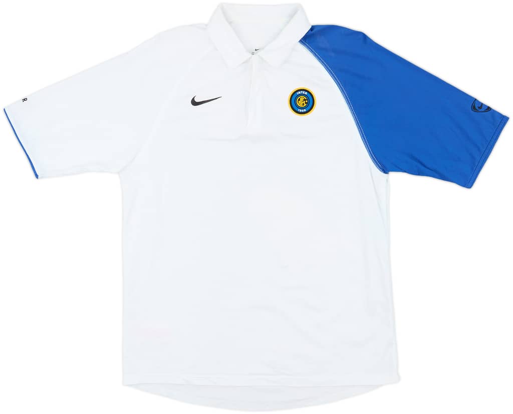2004-05 Inter Milan Nike Polo Shirt - 7/10 - (L)