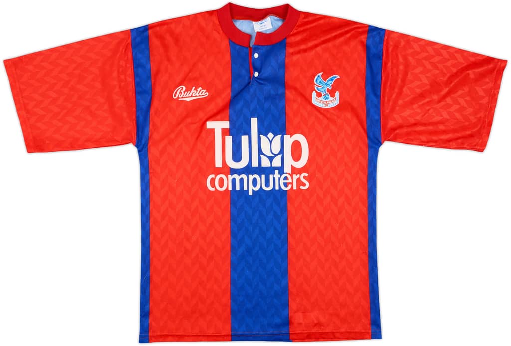1991-92 Crystal Palace Home Shirt - 9/10 - (S)