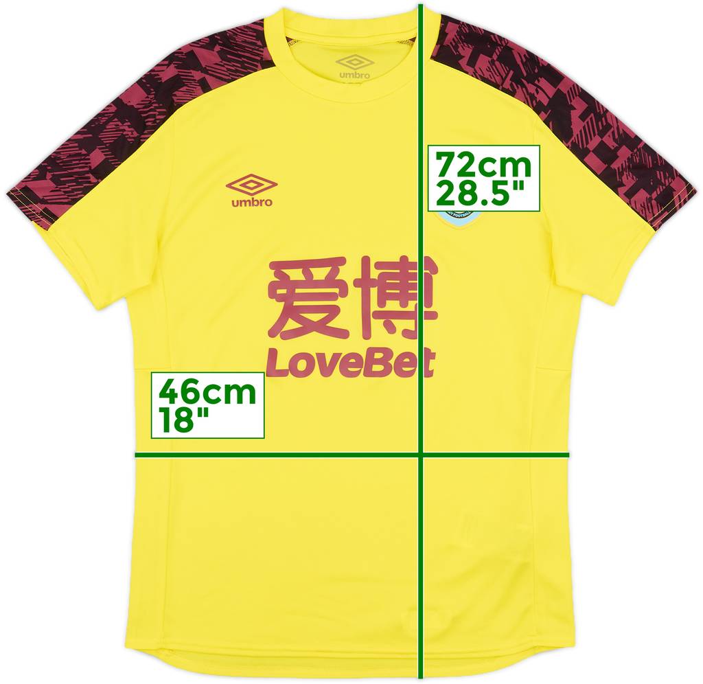2019-20 Burnley Umbro Training Shirt - 10/10 - (S)