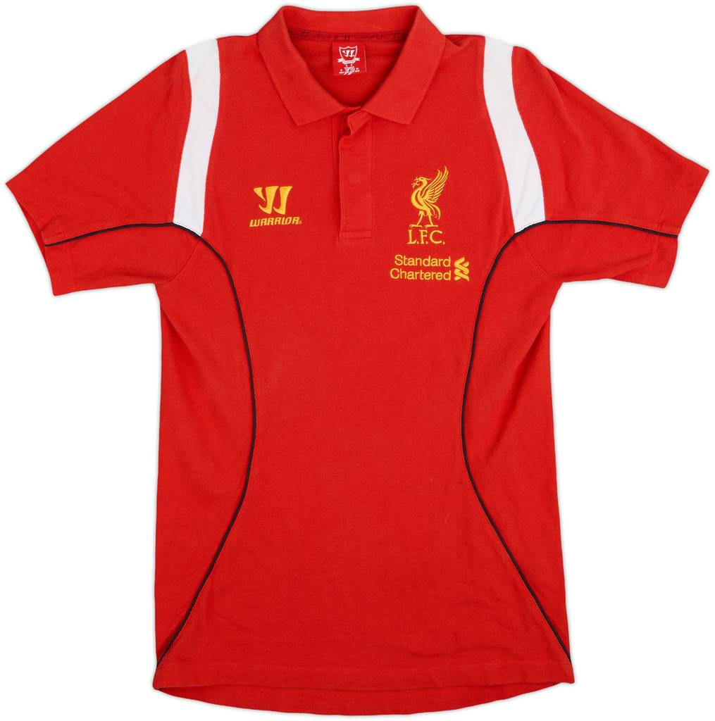 2013-14 Liverpool Warrior Polo Shirt - 8/10 - (S)