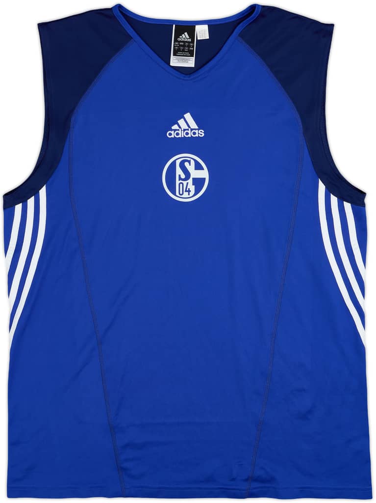 2005-06 Schalke adidas Training Vest - 10/10 - (XL)