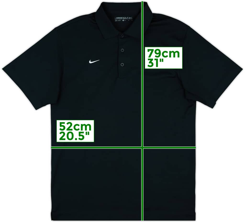 2011-12 Manchester United Nike Golf Polo Shirt - 8/10 - (M)