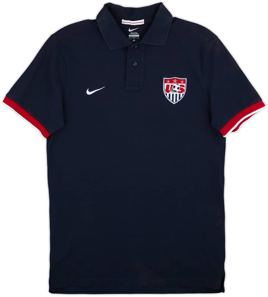 2012-14 USA Nike Polo Shirt - 8/10 - (M)