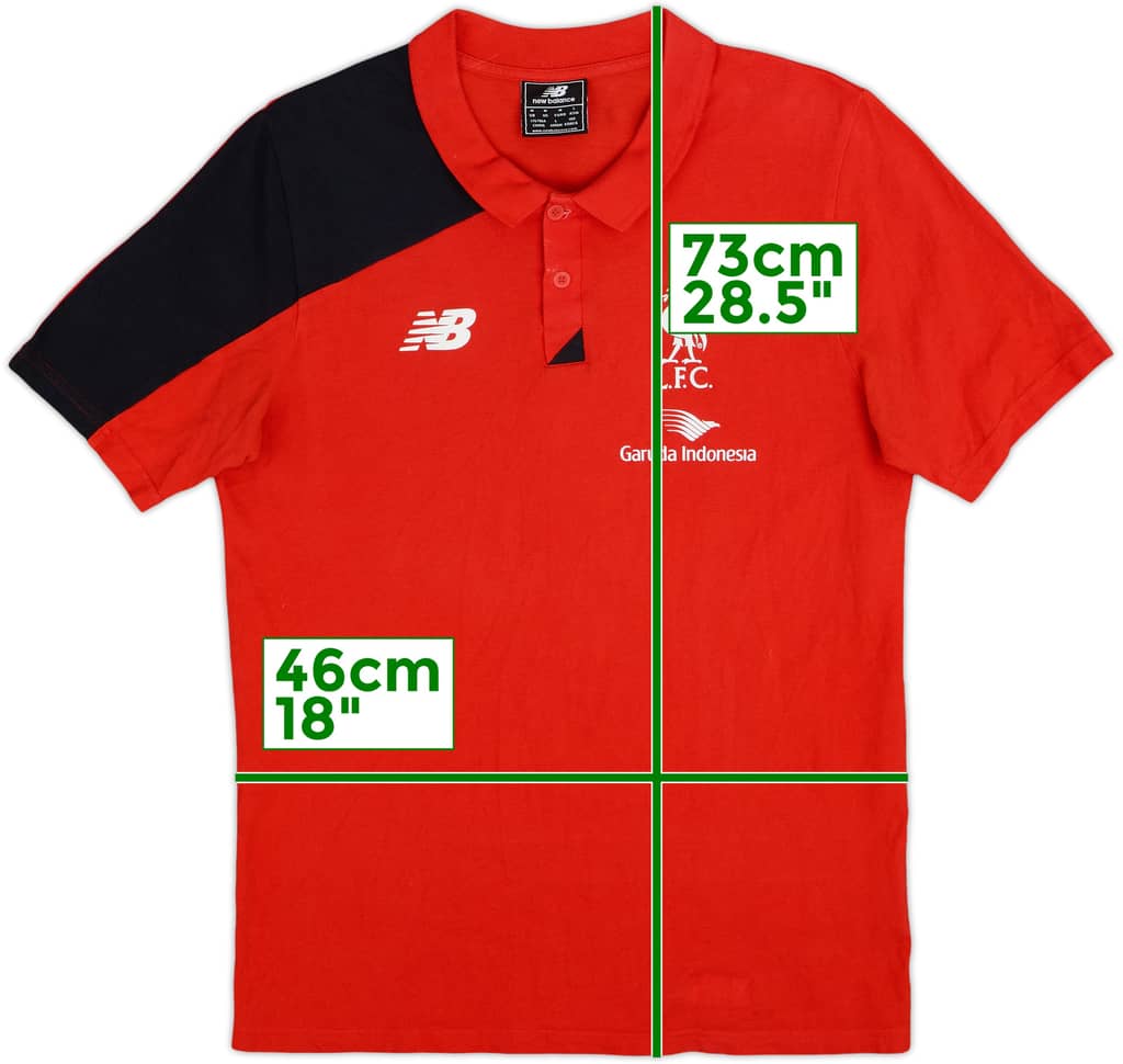 2015-16 Liverpool New Balance Polo Shirt - 10/10 - (M)
