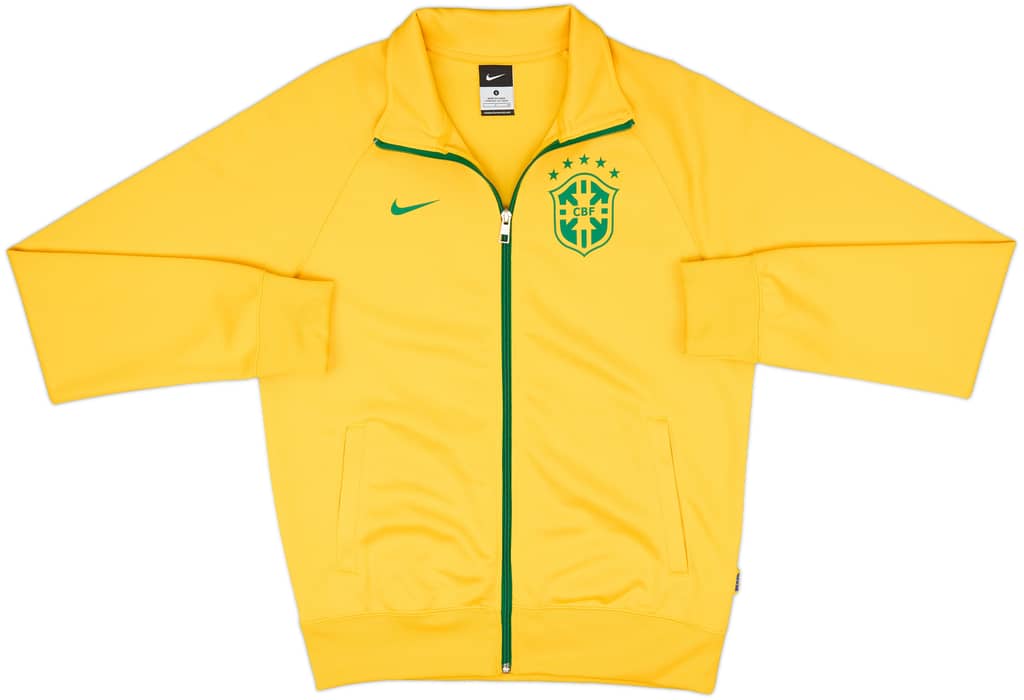 2014-15 Brazil Nike Track Jacket - 10/10 - (S)