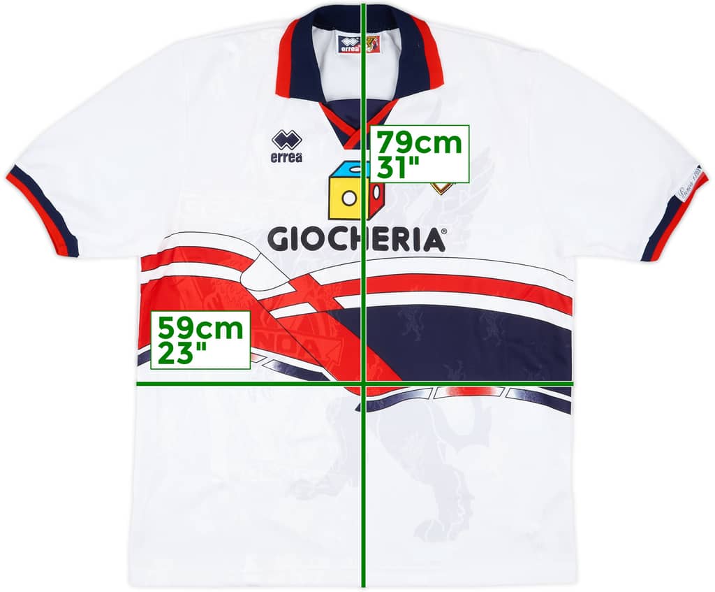 1995-96 Genoa Away Shirt - 10/10 - (XL)