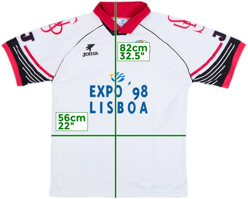 1997-98 UD Salamanca Home Shirt - 10/10 - (L)