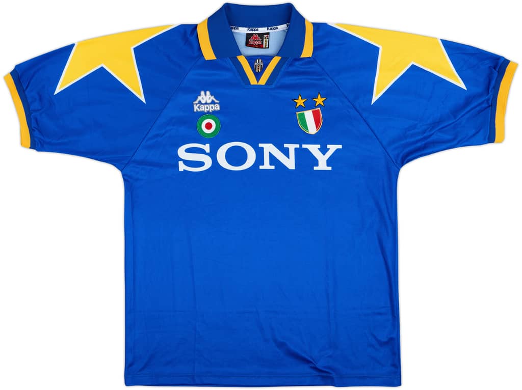 1995-96 Juventus Away Shirt - 8/10 - (XL)