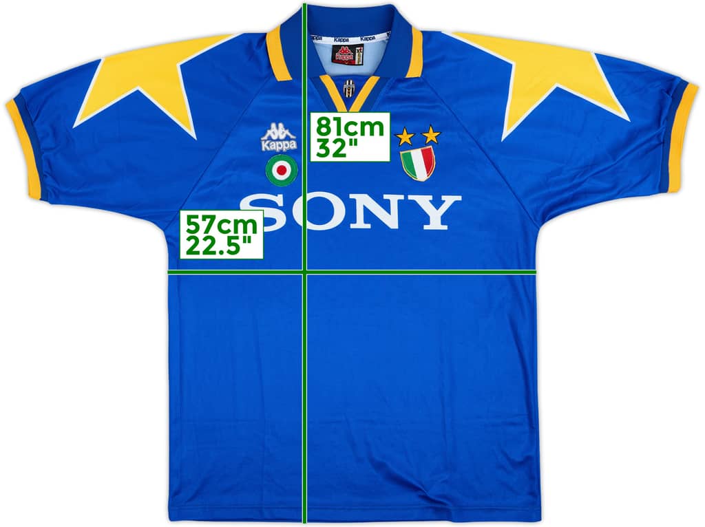 1995-96 Juventus Away Shirt - 8/10 - (XL)