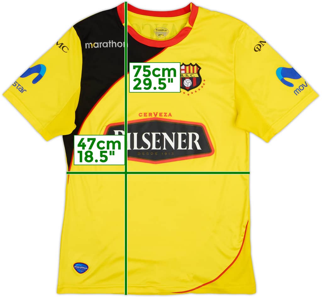 2011-12 Barcelona SC Home Shirt - 5/10 - (XL)