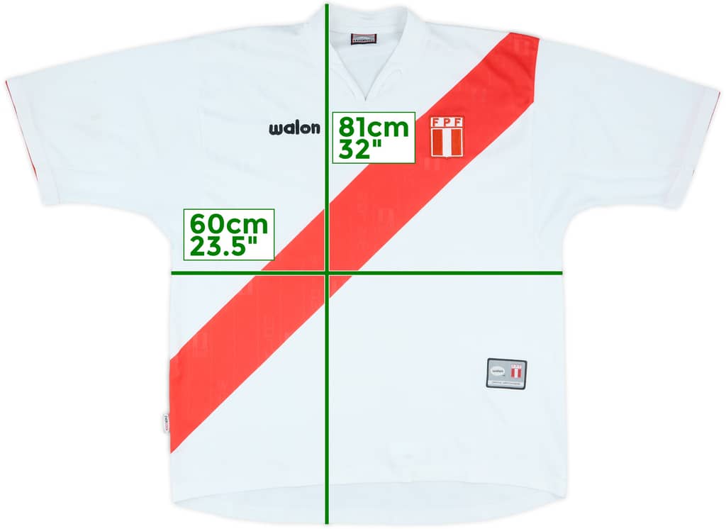 2004-06 Peru Home Shirt - 6/10 - (XXL)