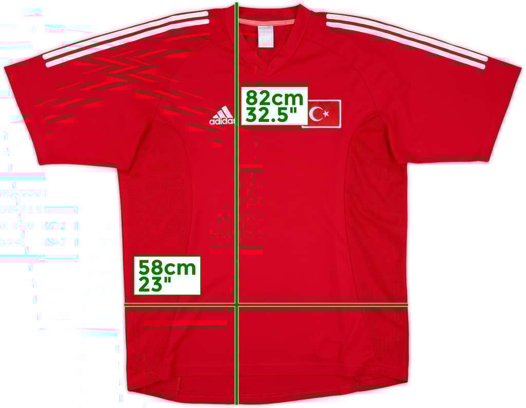 2002-03 Turkey Home Shirt - 7/10 - (XL)