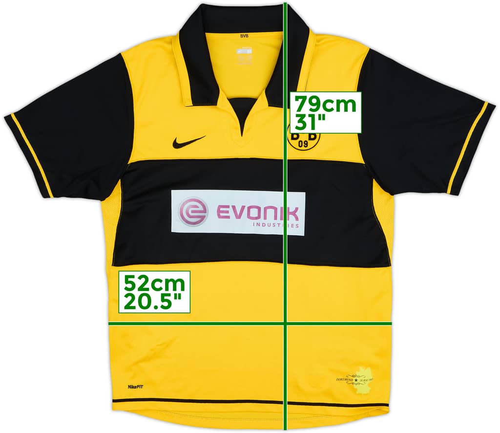 2007-08 Borussia Dortmund Home Shirt - 7/10 - (M)