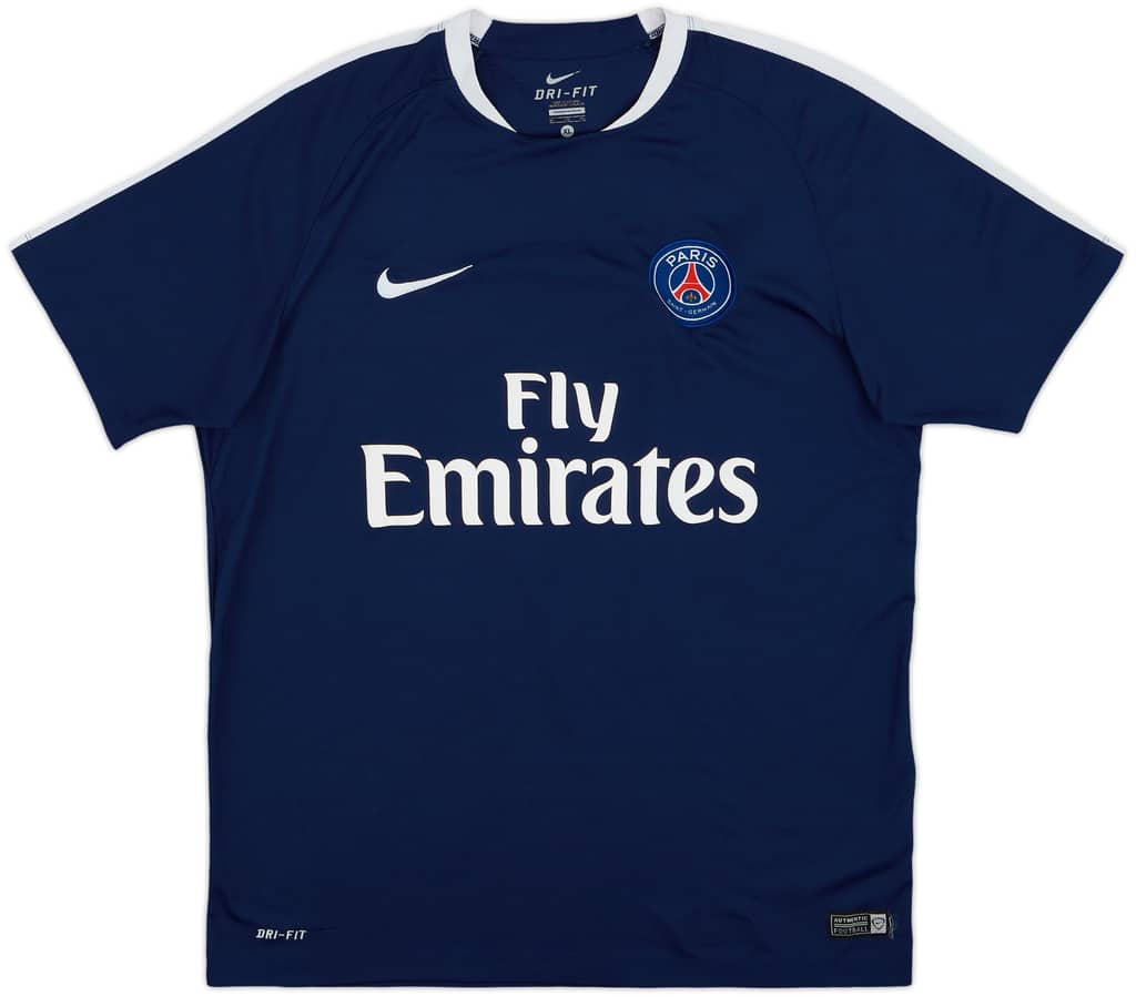 2015-16 Paris Saint-Germain Nike Training Shirt - 8/10 - (XL)