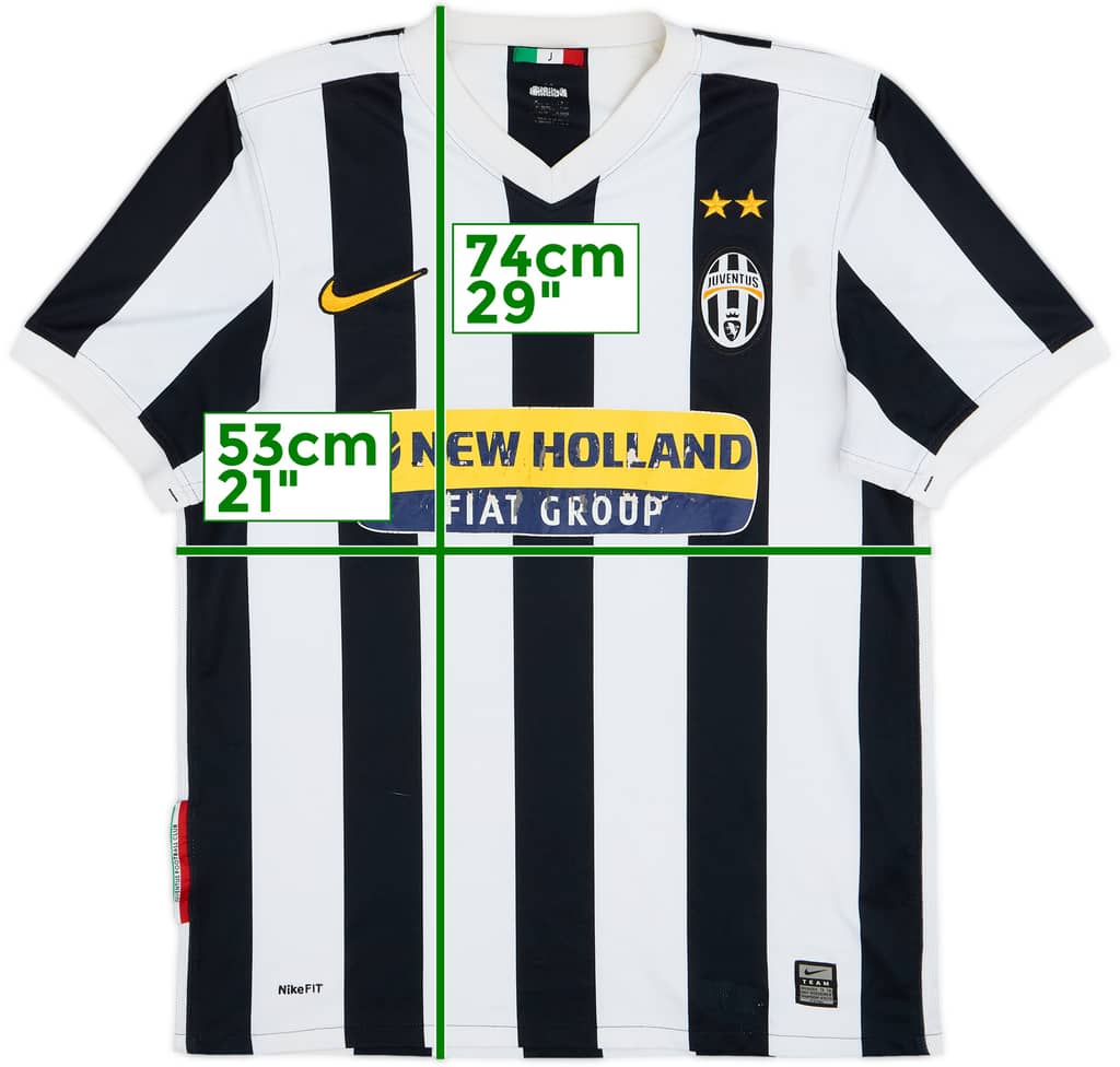 2009-10 Juventus Home Shirt - 5/10 - (M)