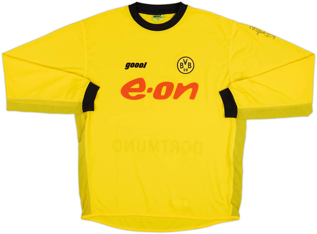 2003-04 Borussia Dortmund Home L/S Shirt - 9/10 - (L)