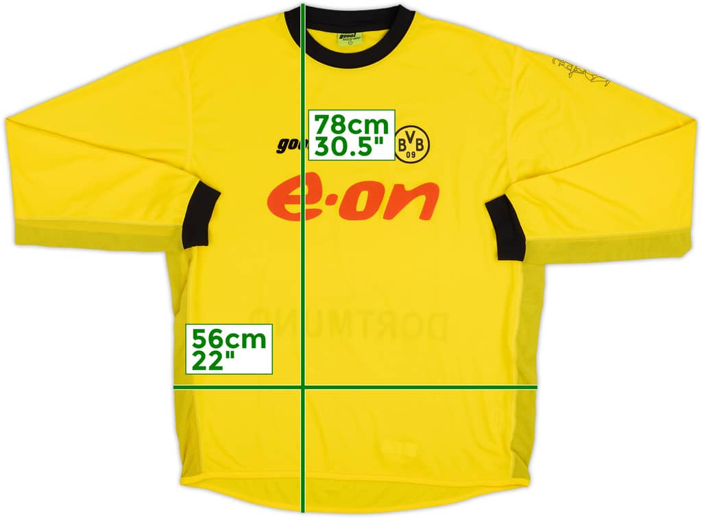 2003-04 Borussia Dortmund Home L/S Shirt - 9/10 - (L)