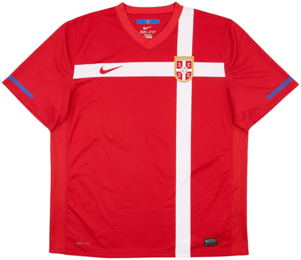 2010-11 Serbia Home Shirt - 10/10 - (XL)