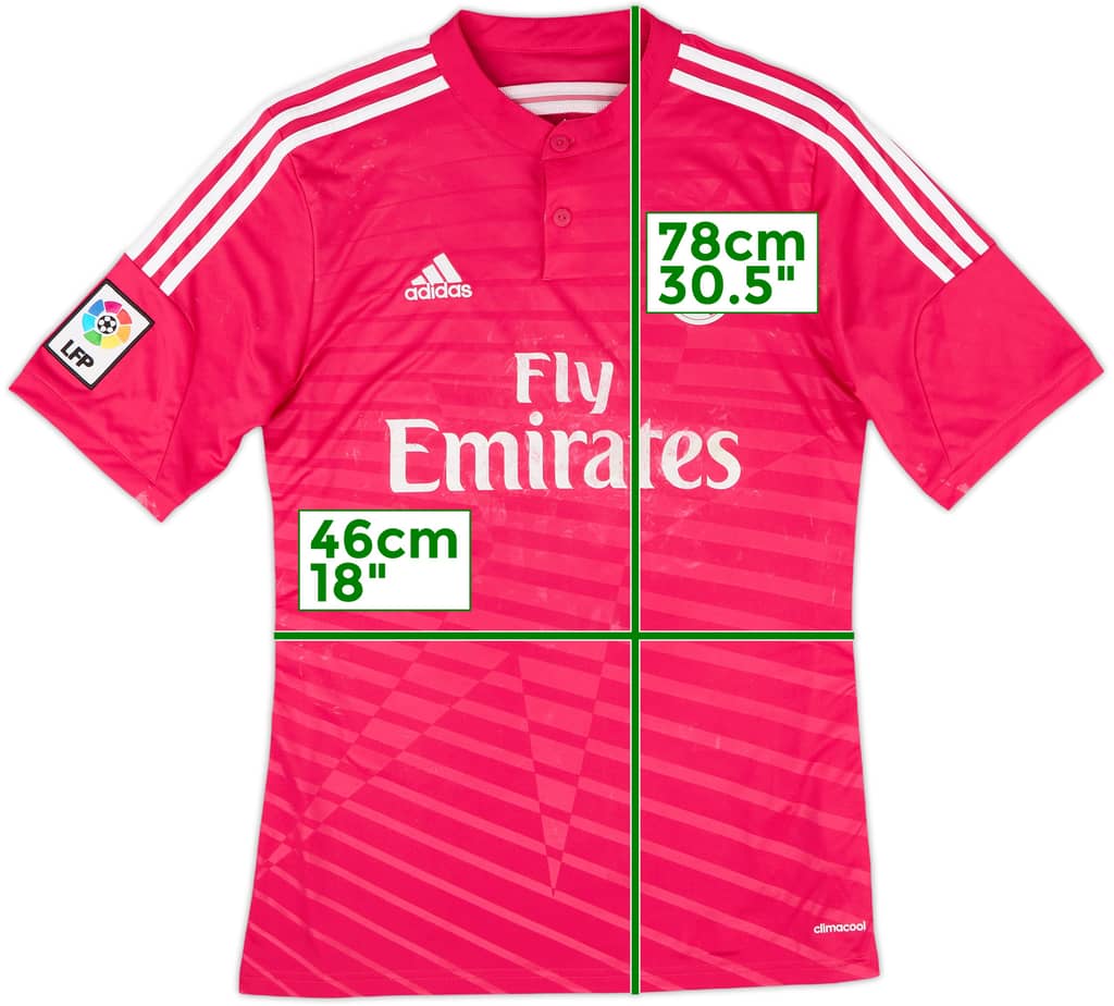2014-15 Real Madrid Away Shirt - 4/10 - (M)