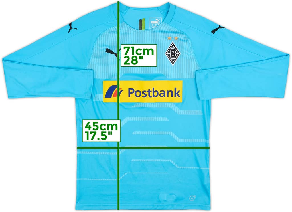 2018-19 Borussia Monchengladbach GK Shirt - 9/10 - (S)