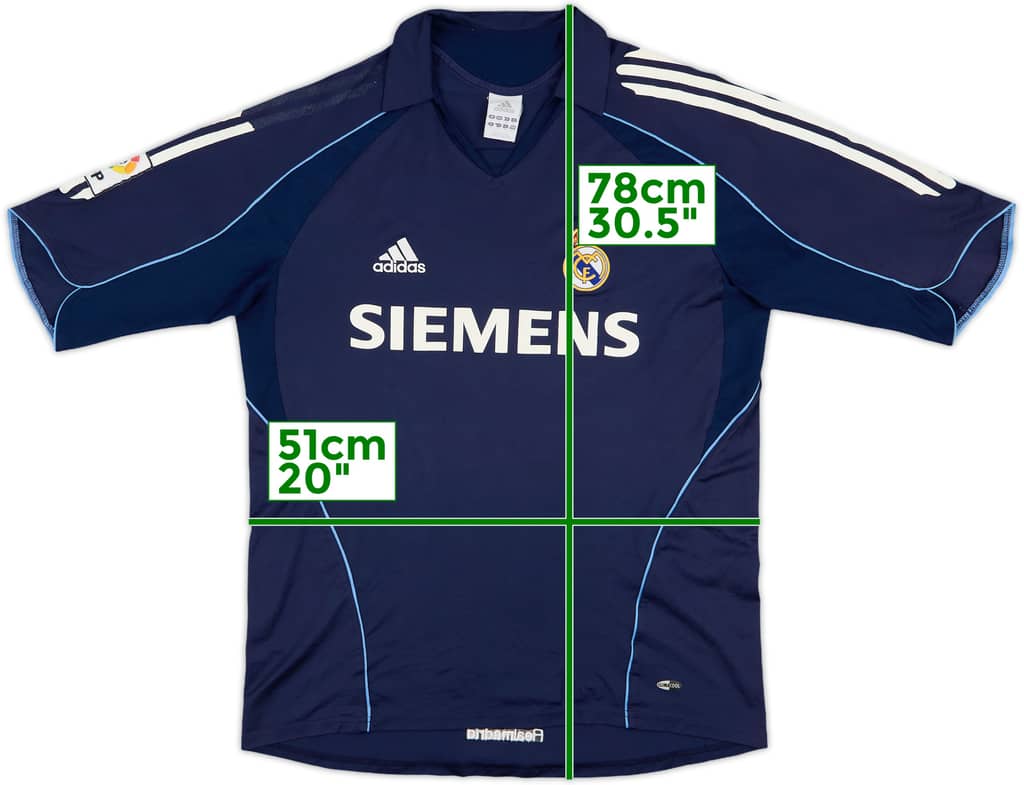 2005-06 Real Madrid Away Shirt - 5/10 - (M)