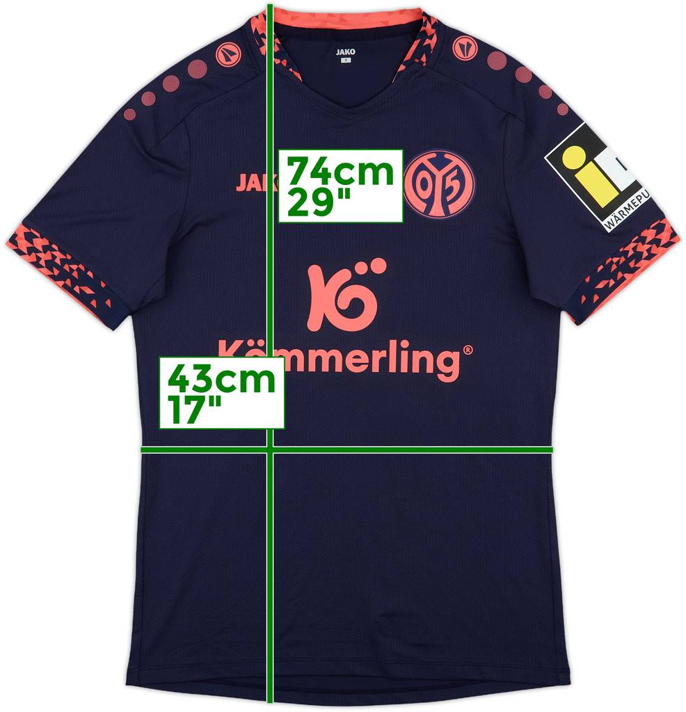 2024-25 FSV Mainz Away Shirt - 10/10 - (S)