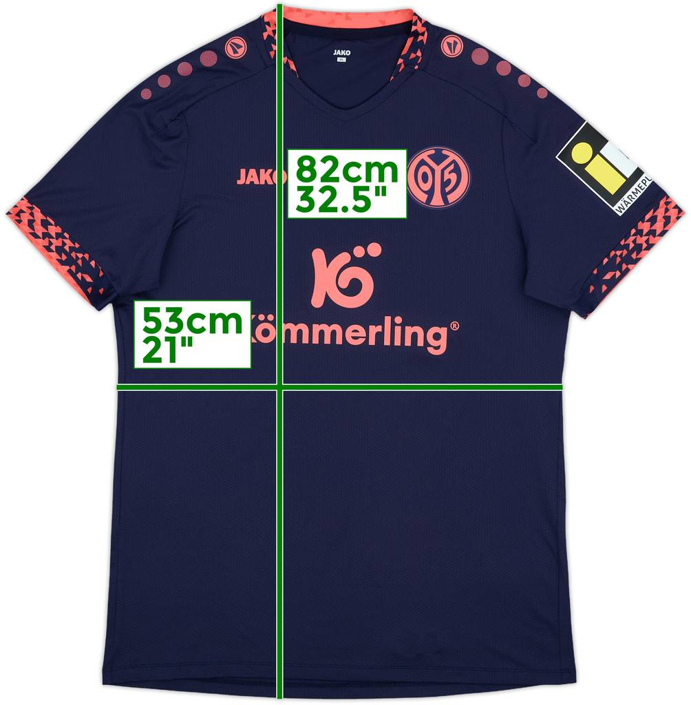 2024-25 Mainz Away Shirt - 10/10 - (XL)