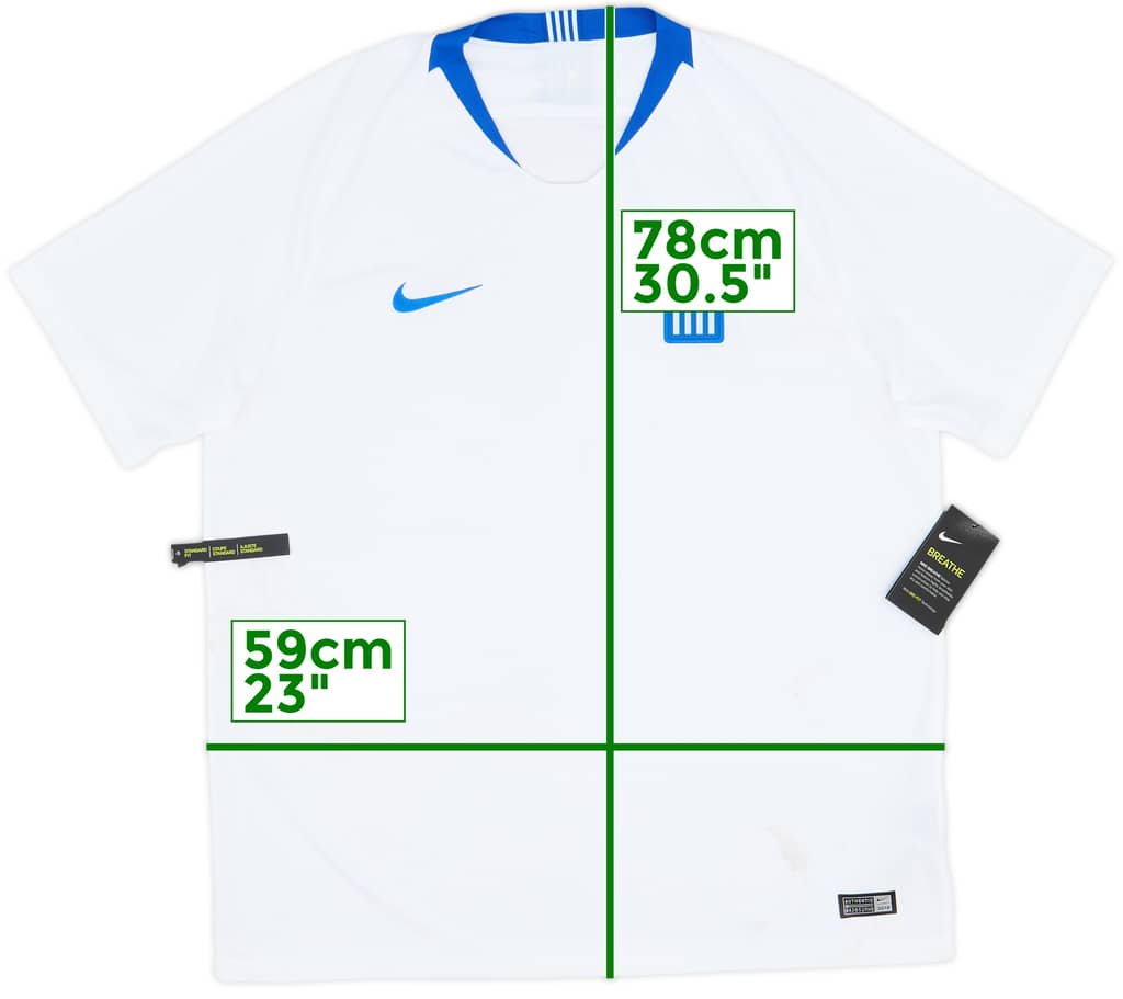 2018-19 Greece Home Shirt (XL)