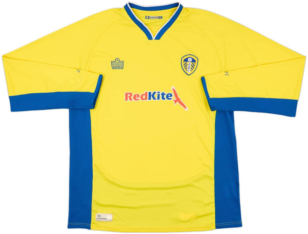 2007-08 Leeds United Away L/S Shirt - 7/10 - (XL)
