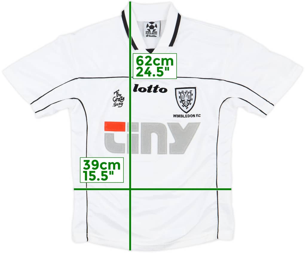1999-00 Wimbledon Away Shirt - 9/10 - (S.Boys)