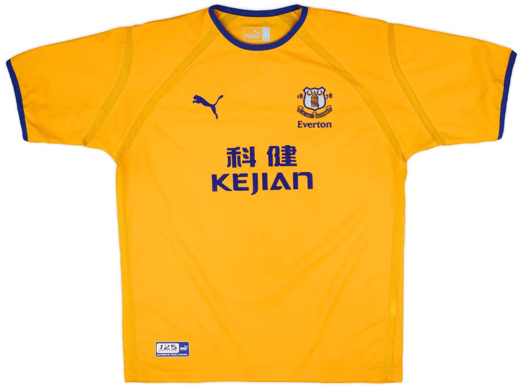 2003-04 Everton Away Shirt Rooney #18 - 9/10 - (L)