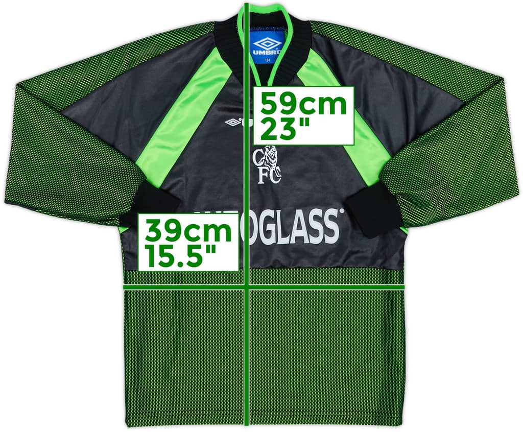 1998-99 Chelsea GK Shirt - 8/10 - (S.Boys)