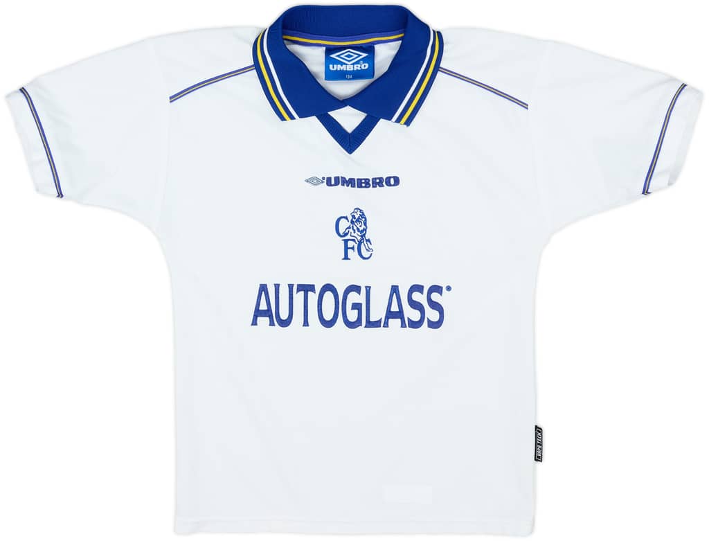 1998-00 Chelsea Away Shirt - 4/10 - (S.Boys)
