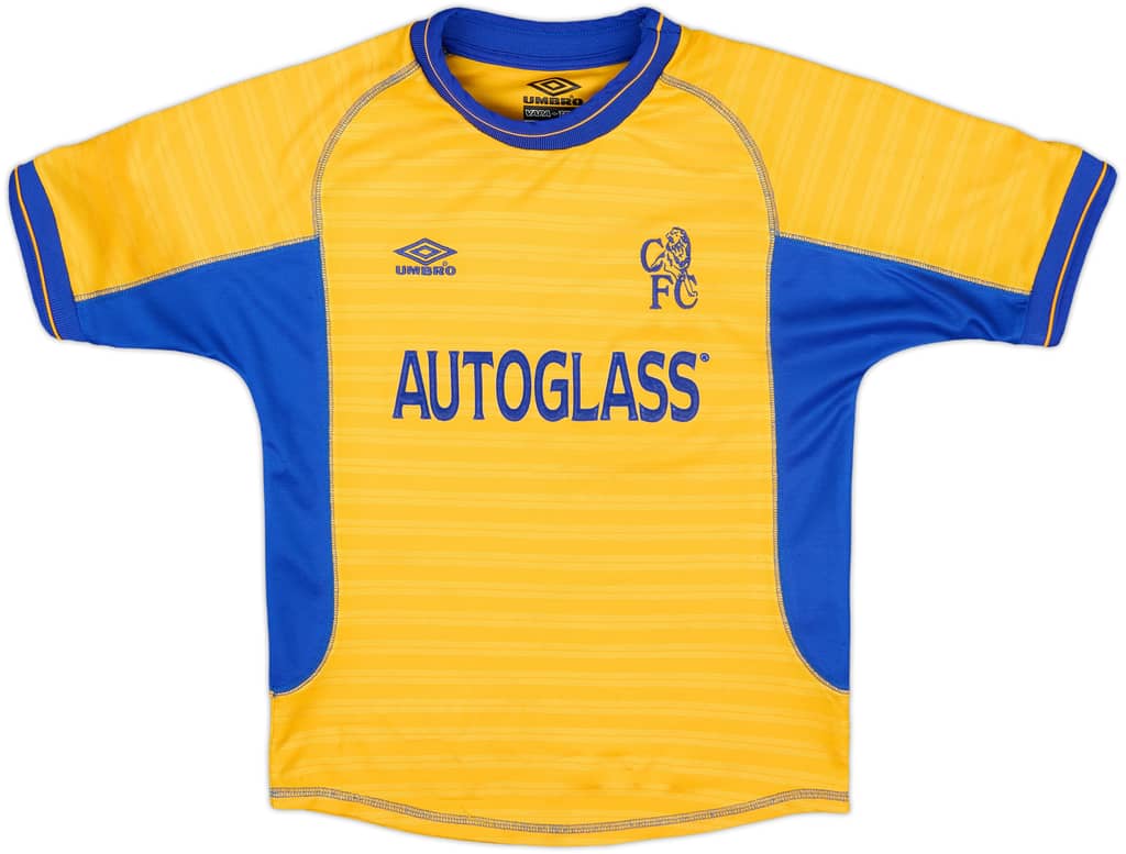 2000-01 Chelsea Away Shirt - 8/10 - (S.Boys)