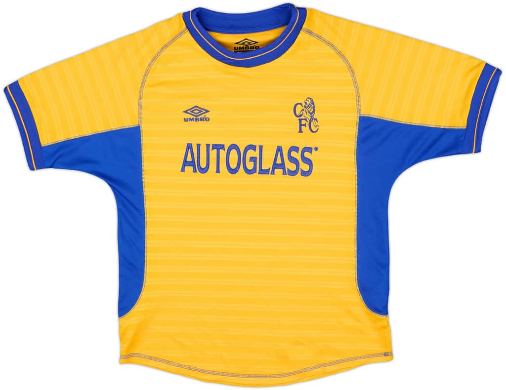 2000-01 Chelsea Away Shirt - 8/10 - (M.Boys)