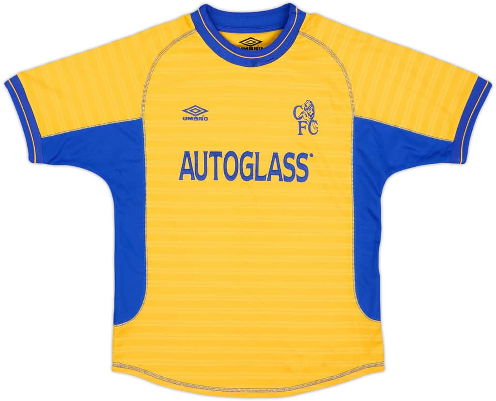 2000-01 Chelsea Away Shirt - 8/10 - (M.Boys)