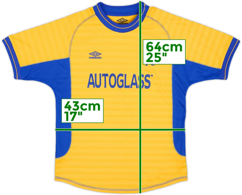2000-01 Chelsea Away Shirt - 8/10 - (M.Boys)