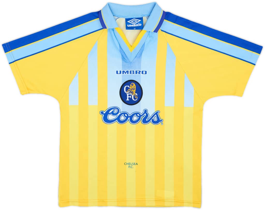 1996-97 Chelsea Away Shirt - 5/10 - (L.Boys)