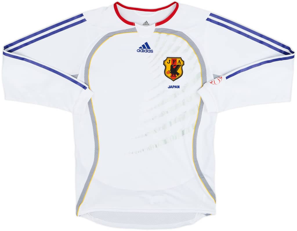 2006-08 Japan Player Issue Away L/S Shirt - 8/10 - (M)