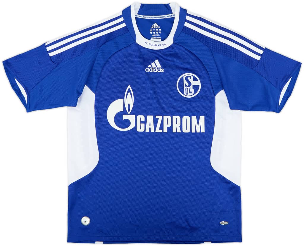 2008-10 Schalke Home Shirt (L.Boys)