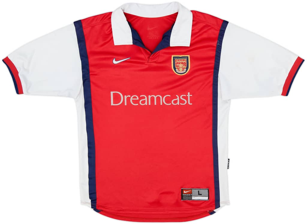 1999-00 Arsenal Home Shirt - 5/10 - (L.Boys)