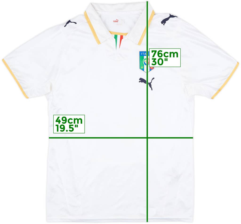 2007-08 Italy Away Shirt - 9/10 - (M)