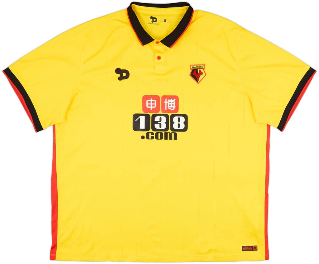 2016-17 Watford Home Shirt - 7/10 - (3XL)