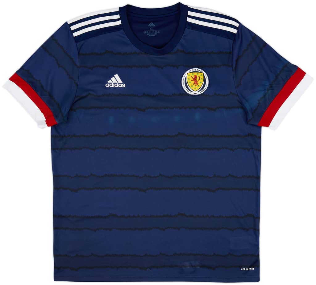2020-22 Scotland Home Shirt - 5/10 - (XL)