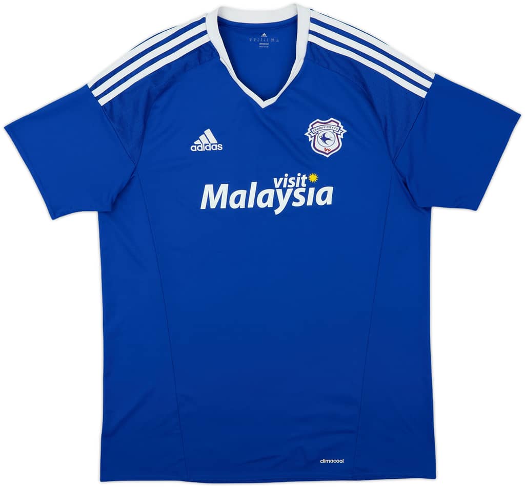 2016-17 Cardiff Home Shirt - 9/10 - (XL)