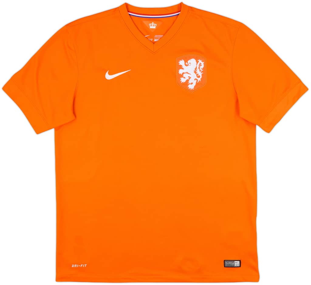 2014-15 Netherlands Home Shirt - 8/10 - (L)
