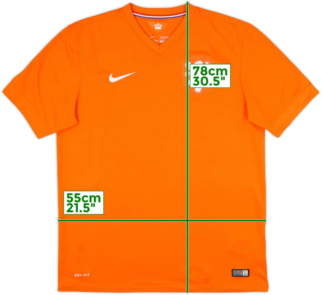 2014-15 Netherlands Home Shirt - 8/10 - (L)